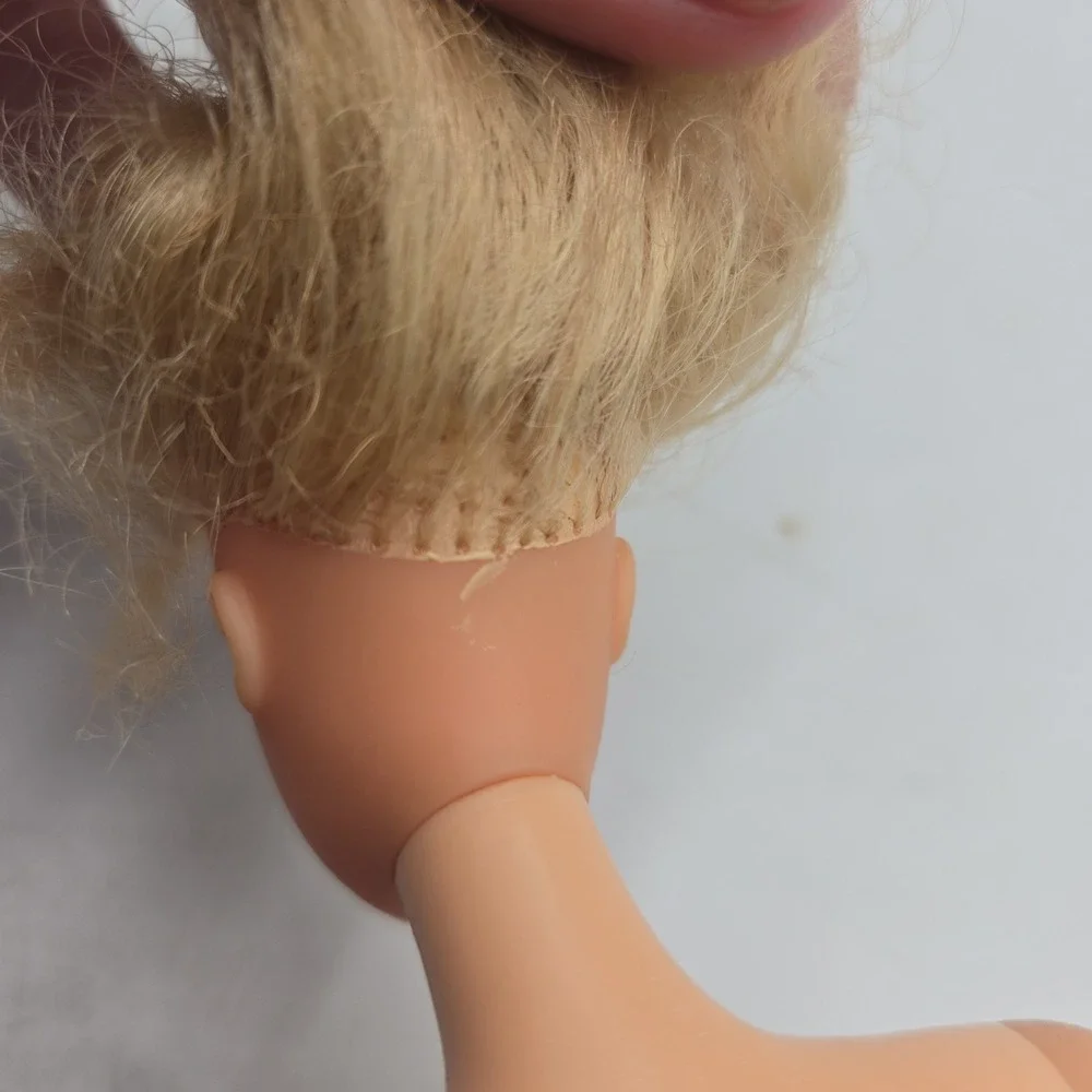 Vintage 60-70s Twist n Turn TNT BARBIE Mod Era Japan Blonde Blue Eye